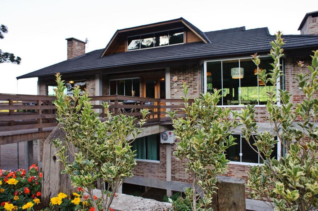 Bina's Haus Pousada, Cafeteria e Atelier Nova Petropolis Eksteriør billede