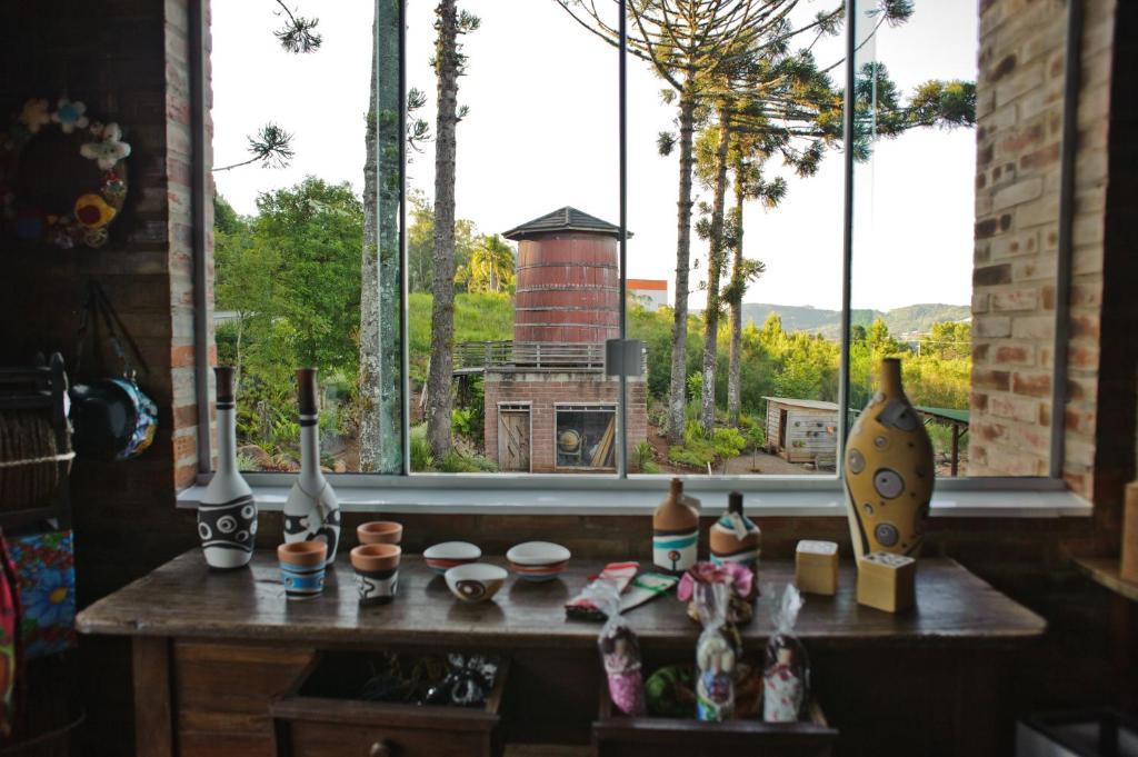 Bina's Haus Pousada, Cafeteria e Atelier Nova Petropolis Eksteriør billede